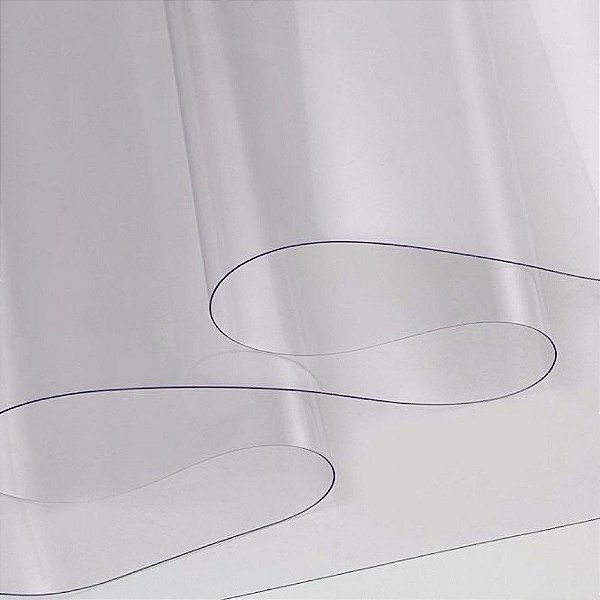 1 Metro Plástico Transparente Cristal 0.18mm PVC 1,4m Larg