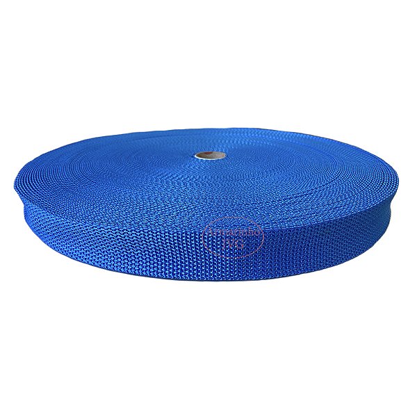 50m Fita CA 30mm 3cm Azul Royal Alça Bolsas Cadarço Mochilas