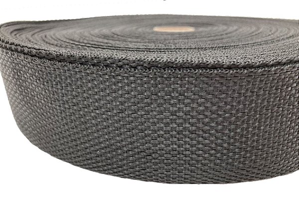 50m Fita Cbr 50mm Preta Alça Bolsas Malas Mochilas Costura