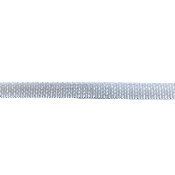 50m Fita CTF 10mm Branca Cadarço Costura Bolsas Mochila Alça