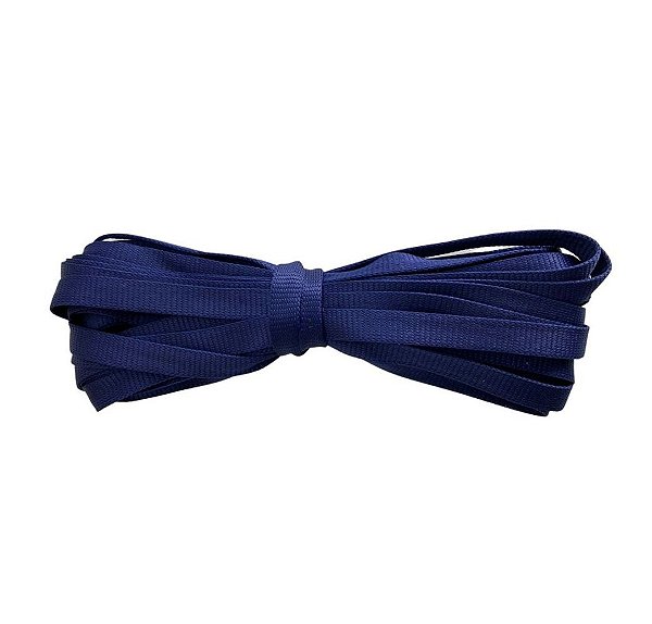 10m Cordão CCA 10mm Azul Marinho Costura Bolsas Crachá Alça