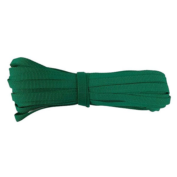 50m Fita CTF 10mm Verde Bandeira Cadarço Bolsas Mochila Alça