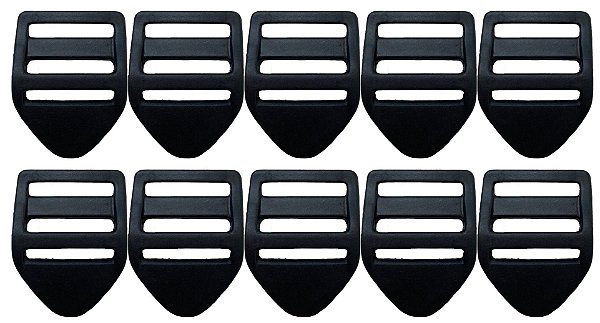 400un Castelinho 25mm Preto Plástico Costura Bolsas Mochilas