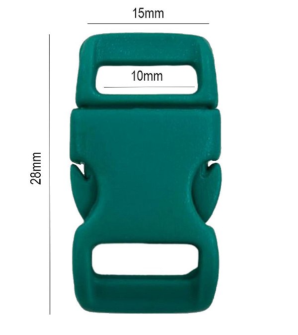 20un Fecho 10mm Tiffany Plástico Engate Alça Mochilas Bolsas