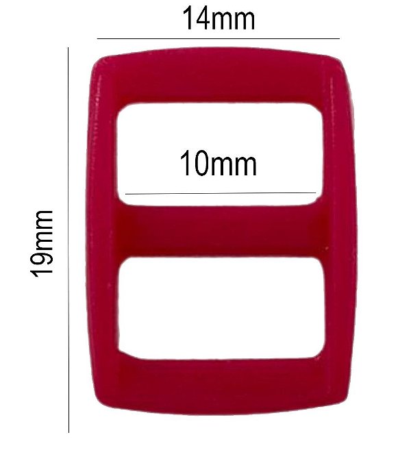 20un Regulador 10mm Pink Plástico Alça Fita Bolsa Mochilas