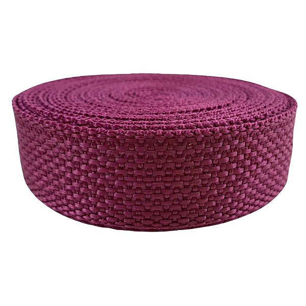 10m Fita CBR 30mm Vinho Cadarço Alça Bolsas Mochilas