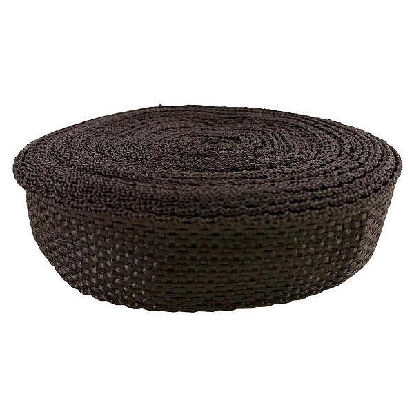 10m Fita CBR 30mm Marrom Cadarço Alça Bolsas Mochilas