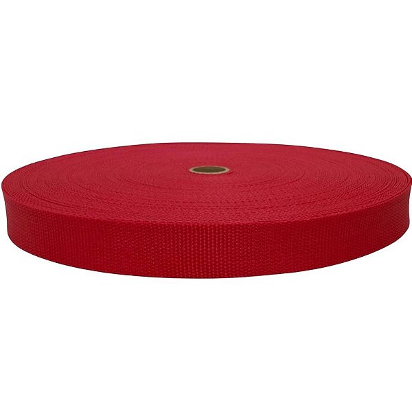 250m Fita CA 30mm 3cm Vermelha Alça Cadarço Bolsas Mochilas