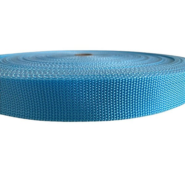 250m Fita CA 30mm 3cm Azul Bebê Cadarço Bolsas Mochilas