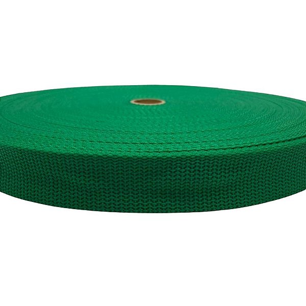 250m Fita CA 30mm 3cm Verde Bandeira Alça Bolsas Mochilas