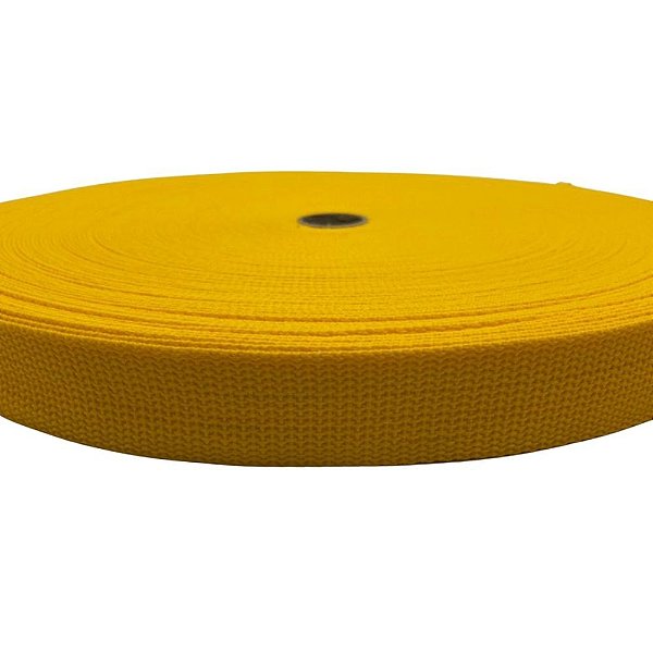 250m Fita CA 30mm 3cm Amarelo Ouro Alça Cadarço Bolsas Mochilas
