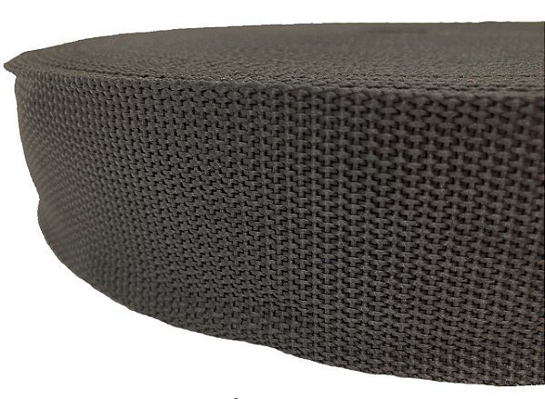 250m Fita CA 40mm 4cm Preta Alça Bolsas Cadarço Mochilas