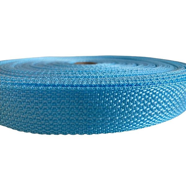 250m Alça CBR 30mm 3cm Azul Bebê Fita Bolsa Cadarço Mochila