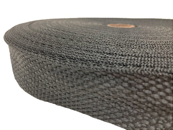 250m Alça CBR 30mm 3cm Preta Fita Bolsas Cadarço Mochilas
