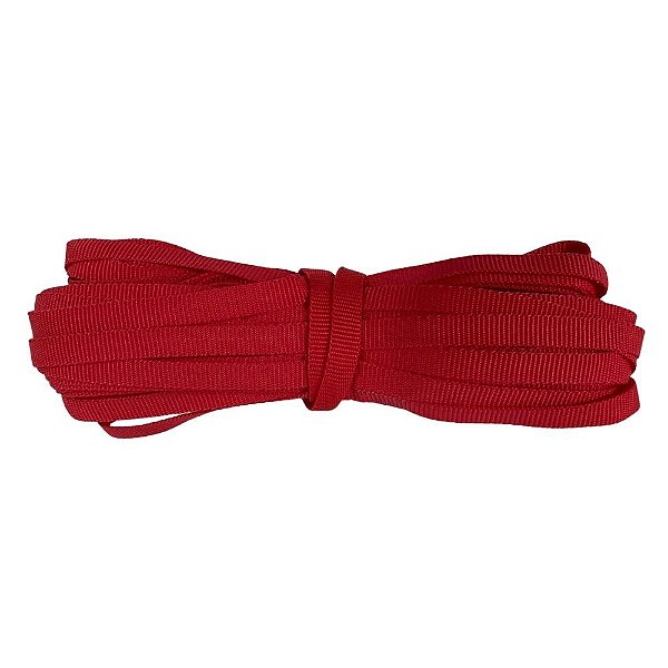 250m Fita CTF 10mm Vermelha Cadarço Bolsas Mochilas Costura