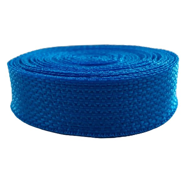 10m Fita CBR 25mm Azul Royal Alça Cadarço Bolsas Mochilas