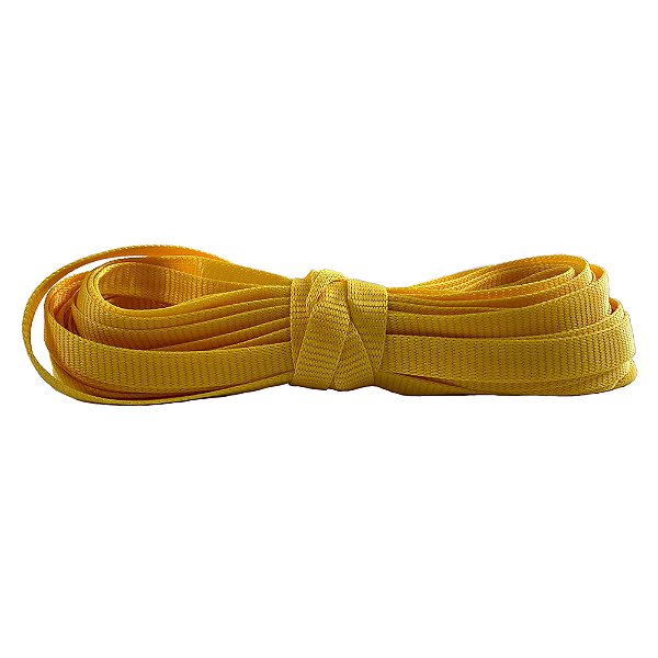 10m Cordão CCA 10mm Amarelo Canário Bolsas Crachá Alça Fita
