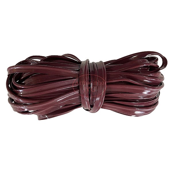 20m Vivo Vinho Costura Acabamento PVC Bolsas Mochilas Malas