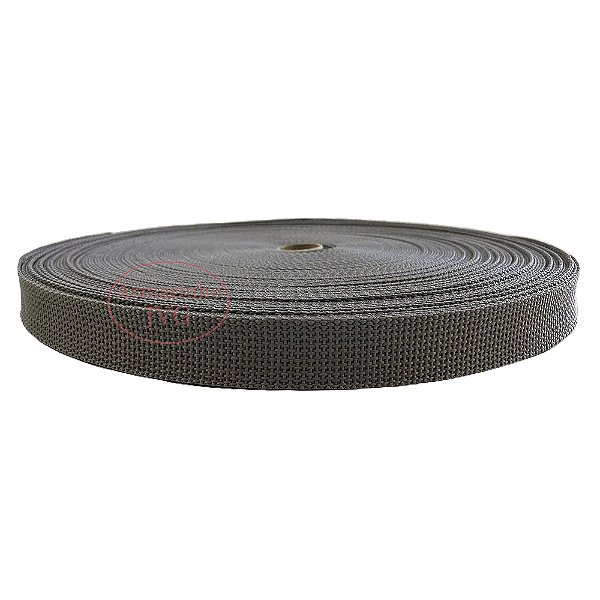 250m Fita CA 30mm 3cm Cinza Alça Cadarço Bolsas Mochilas