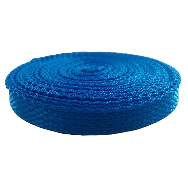 10m Fita CBR 15mm Azul Royal Alça Cadarço Bolsas Mochilas