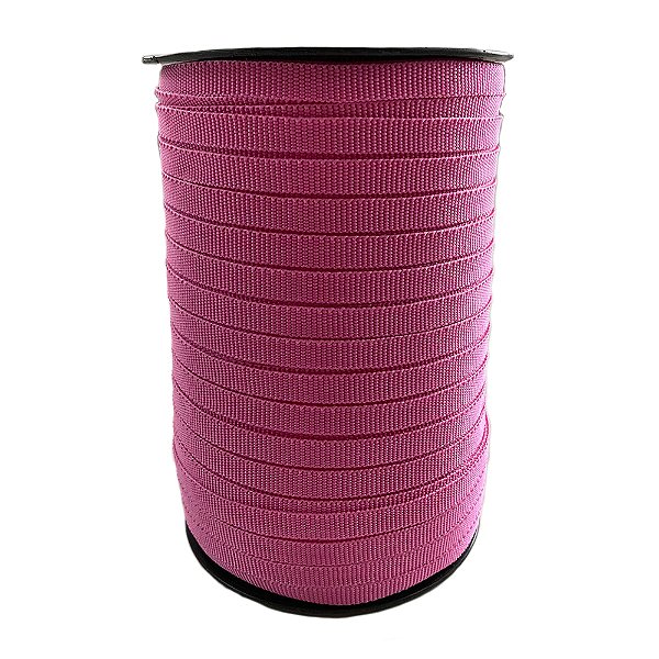 250m Fita CTF 10mm Pink Cadarço Costura Alça Bolsas Mochilas