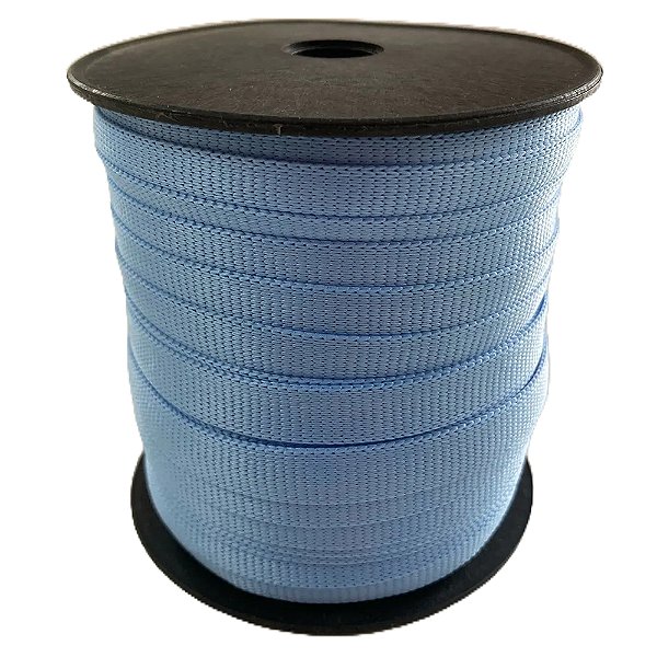 50m CCA 10mm Azul Bebê Alça Fita Bolsas Mochilas Crachá