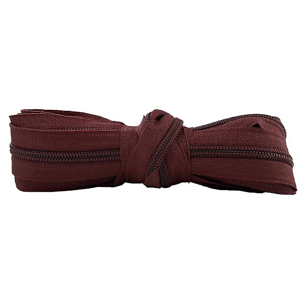 5m Zíper Vinho + 10 Cursor Niquelado 05/06 Bolsas Carrinho