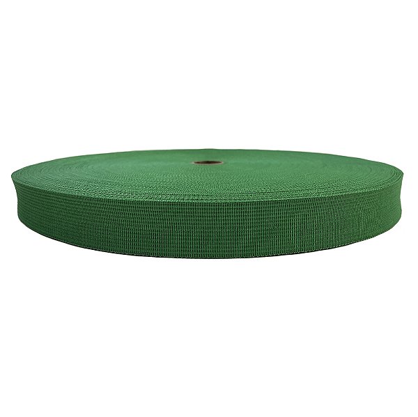 500m Viés Boneon 25mm Verde Bandeira Acabamento Bolsas Malas