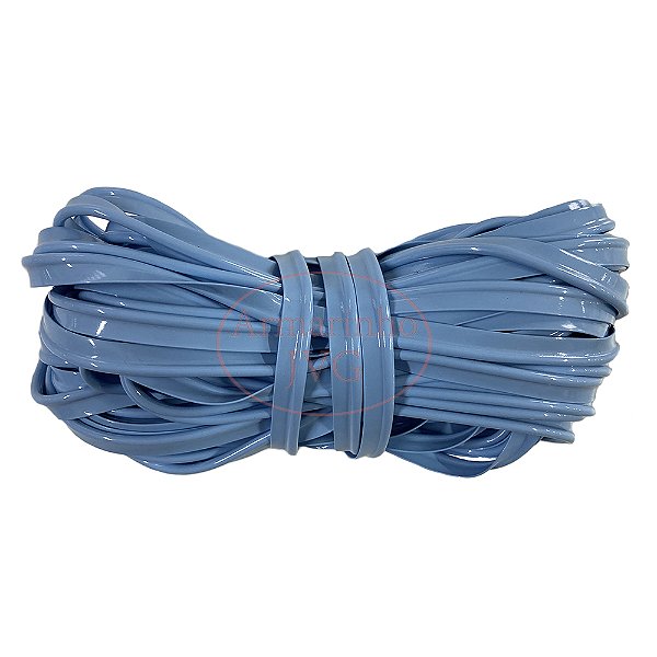 100m Vivo PVC Azul Bebê Costura Acabamento Bolsa Mochilas Mala Plástico