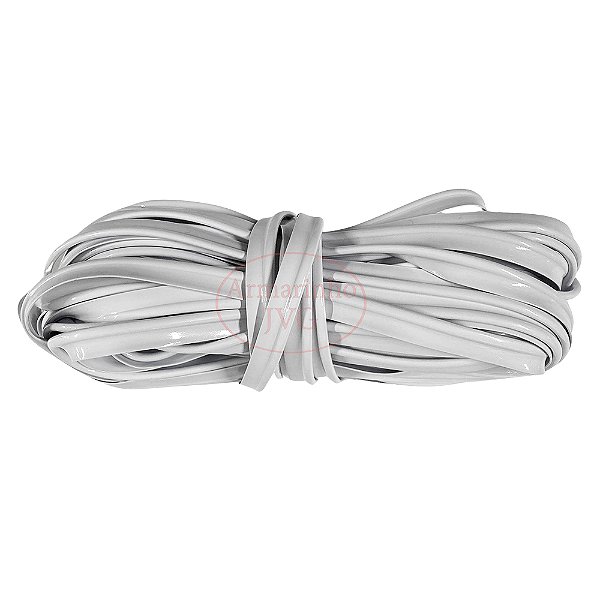 250m Vivo PVC Branco Costura Acabamento Bolsa Mochila Mala Plástico
