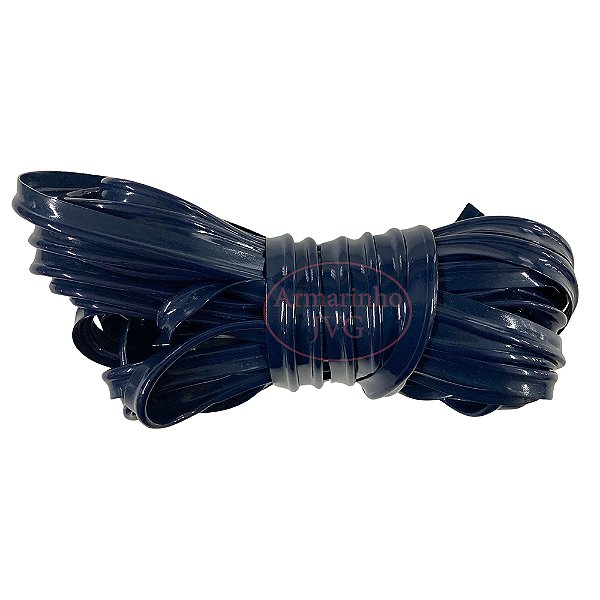 250m Vivo PVC Azul Marinho Costura Acabamento Bolsa Mochila Mala Plástico