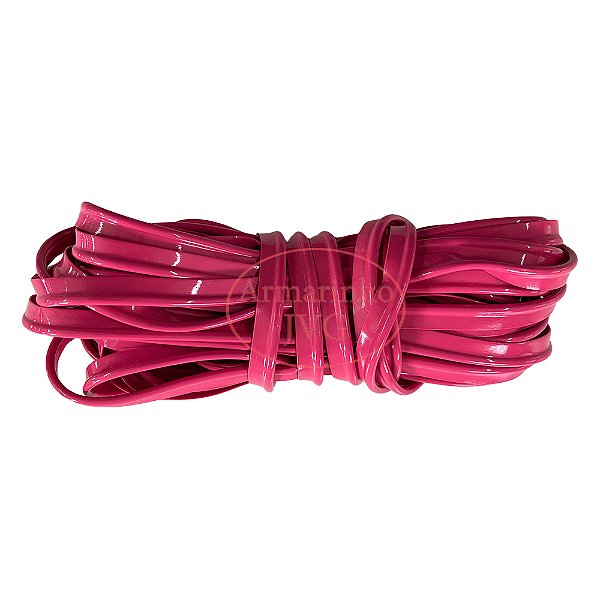 250m Vivo PVC Pink Costura Acabamento Bolsa Mochila Mala Plástico