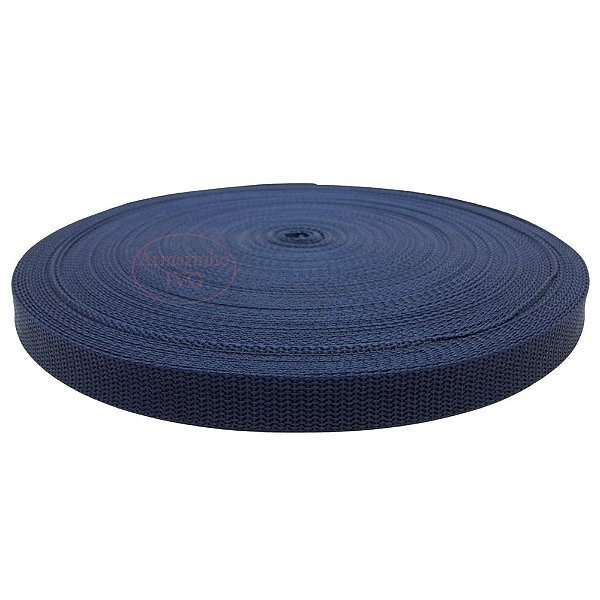 500m Fita CA 20mm 2cm Azul Marinho Cadarço Alça Mochilas