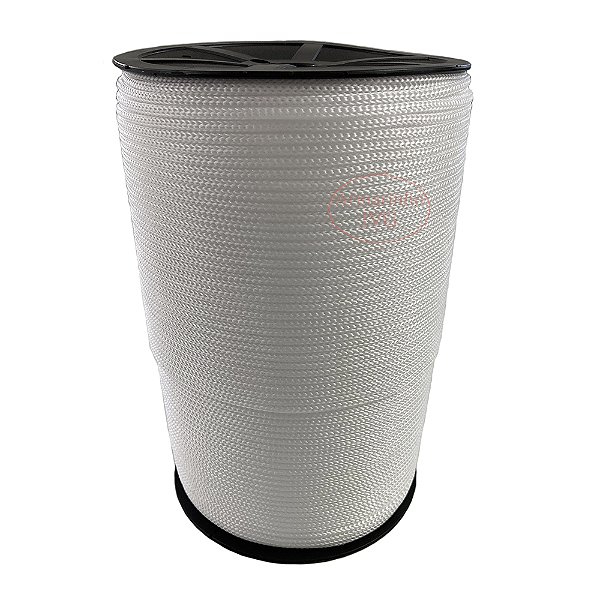 1kg Fio Náutico 4/1 Branco 460m Rabo Rato Saco Mochila Fitilho