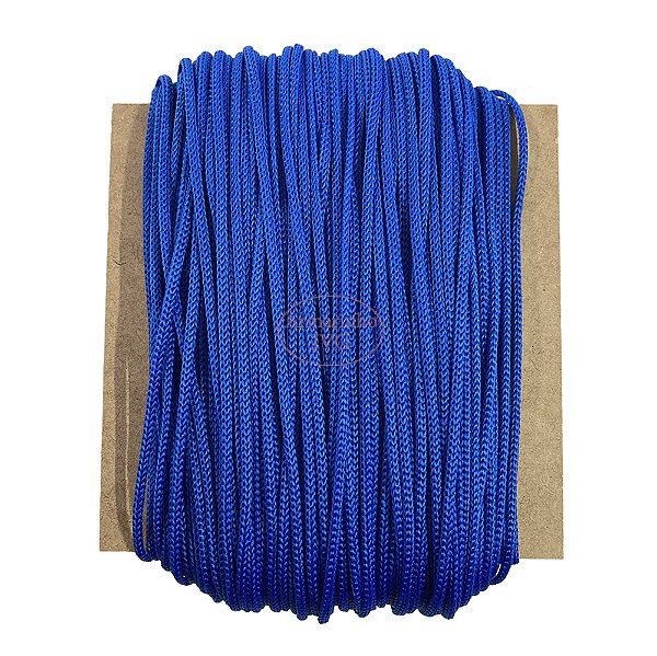 50m Cordão 4/1 Azul Royal Fio Náutico 4mm Rabo Rato Sacos