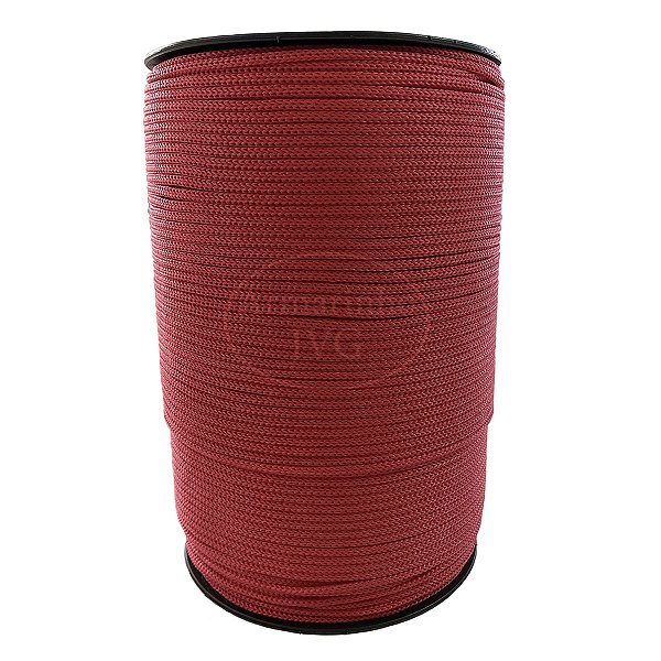 1kg Fio Náutico 4/1 Vermelho 460m Rabo de Rato Sacos Fitilho