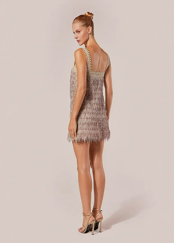 Vestido Curto Com Alças Rinascita