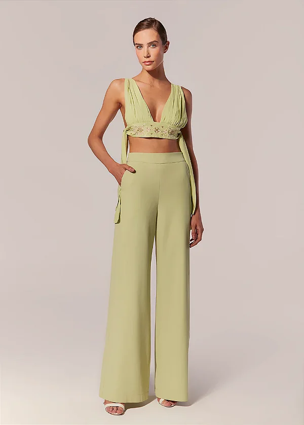 Calca Pantalona Alfaiataria Arcos