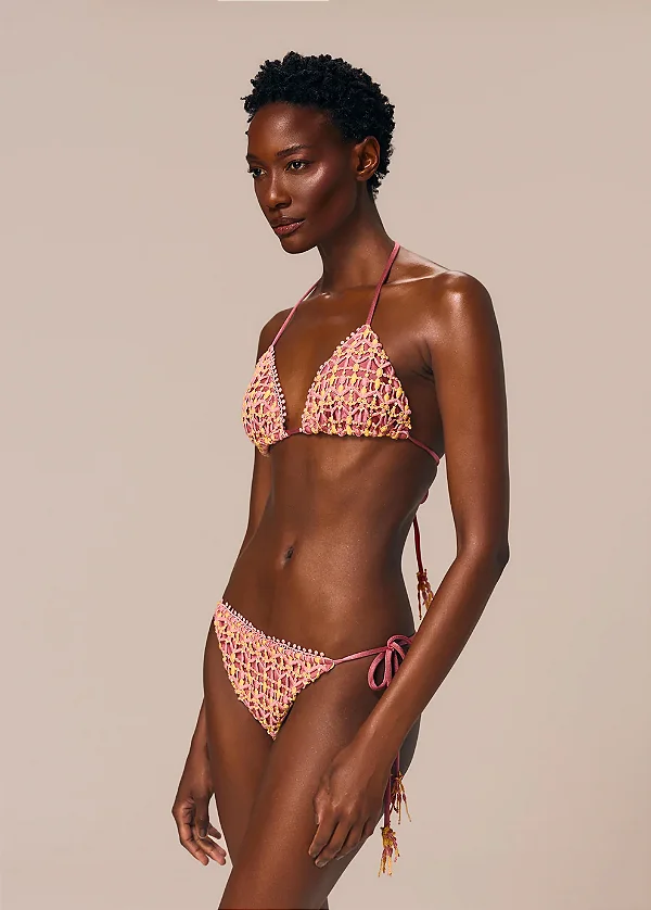 CONJUNTO TOP TRIANGULO CORTININHA