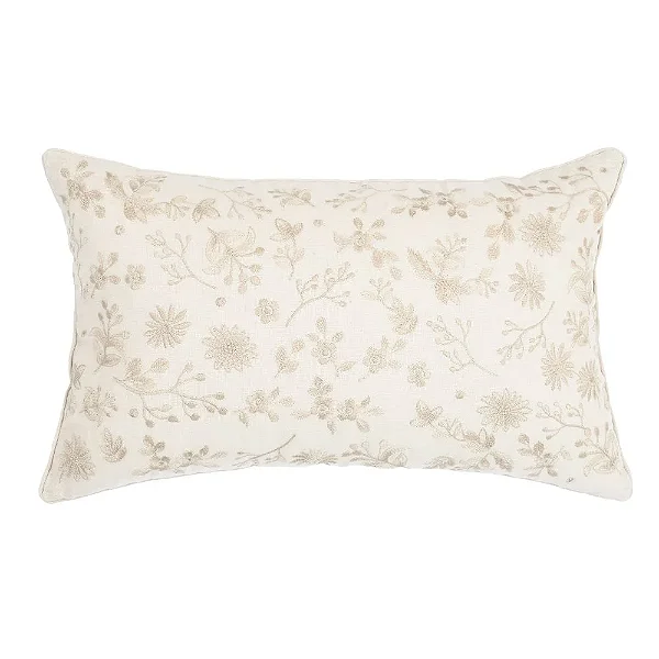 ALMOFADA 30X50CM BUDDEMEYER LUXUS ADELINE AMENDOA