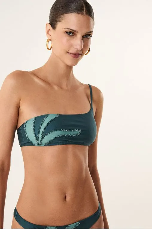 CONJUNTO TOP ANA SELMA GARDENIA