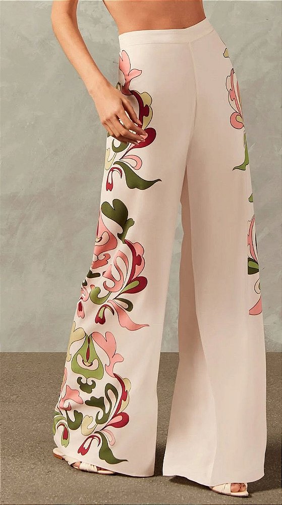 CALÇA PANTALONA OFF WHITE