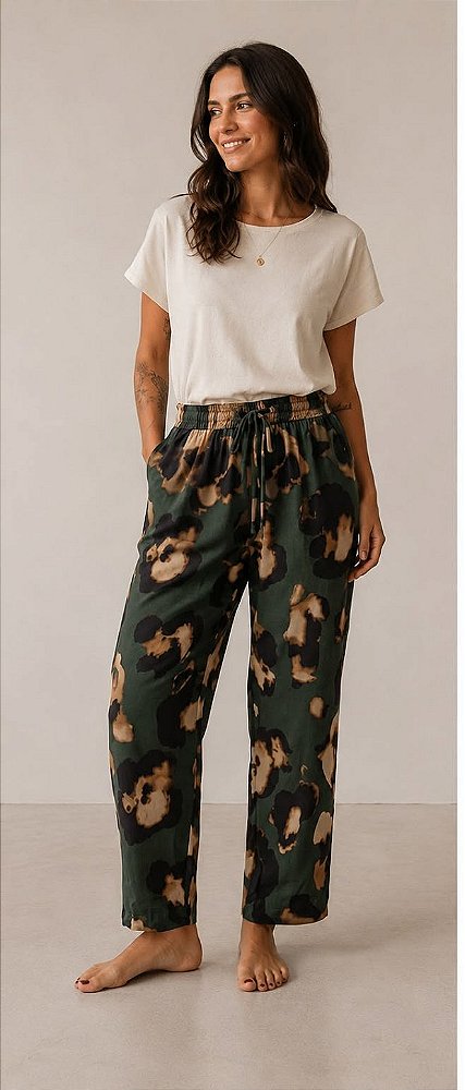 CALÇA COS ELASTICO JAGUAR