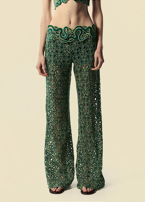 CALÇA FLARE TRILHAS