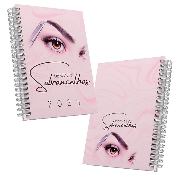 Agenda Designer De Sobrancelha 2025 Com Controle Financeiro