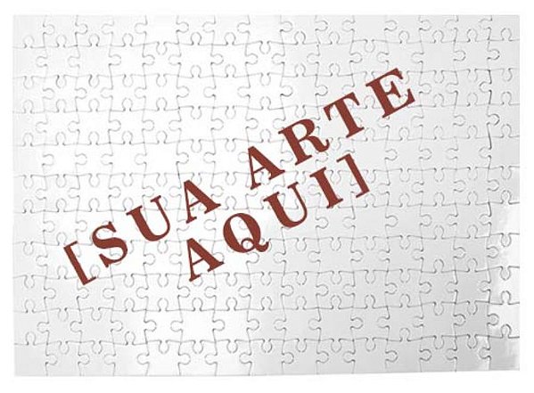 Quebra Cabeça Personalizado A3 165 peças + caixa personalizada
