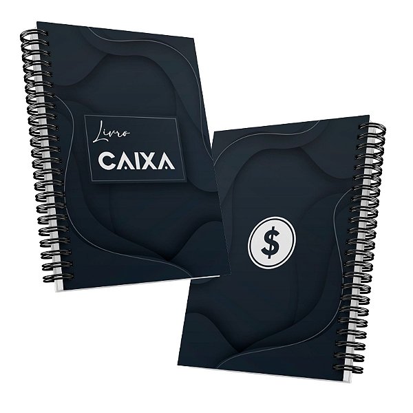 Livro Caixa Comercial Capa Dura Grande 21x29cm com 300 Páginas