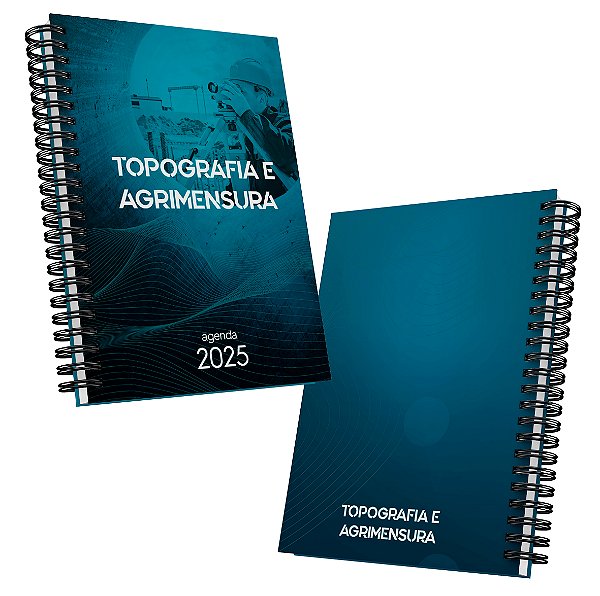 Agenda Agrimensor e Topografia 2025 Com Controle Financeiro