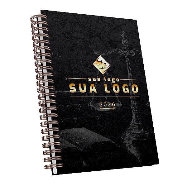 AGENDA PERSONALIZADA Jurídica 2026 para advogado ou advogada