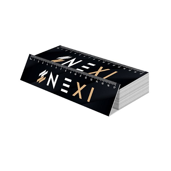 Régua Marca Página 5x18cm Personalizado Logomarca Empresas